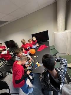 Legobil under arbeid